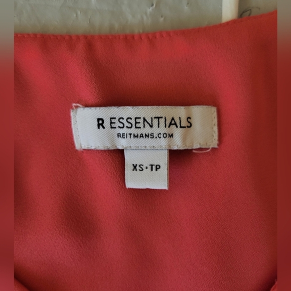 Essentials By Reitman's Coral Camisole Top, Size XS - Picture 3 of 4